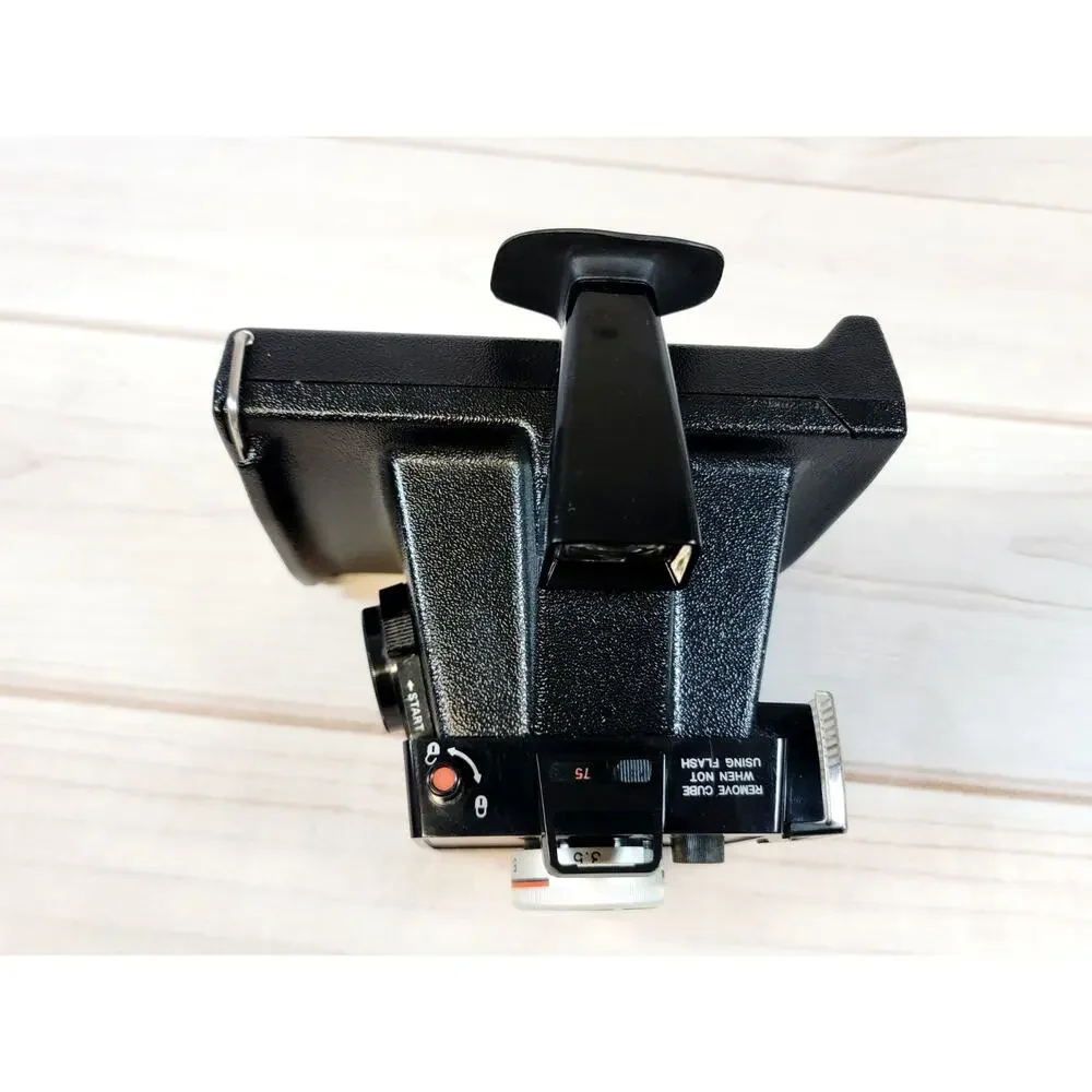 Vintage Polaroid Super Shooter Plus Land Camera With Case 1970s
